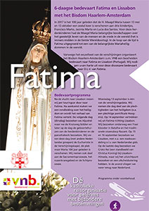 Bisdombedevaart naar jubilerend Fatima